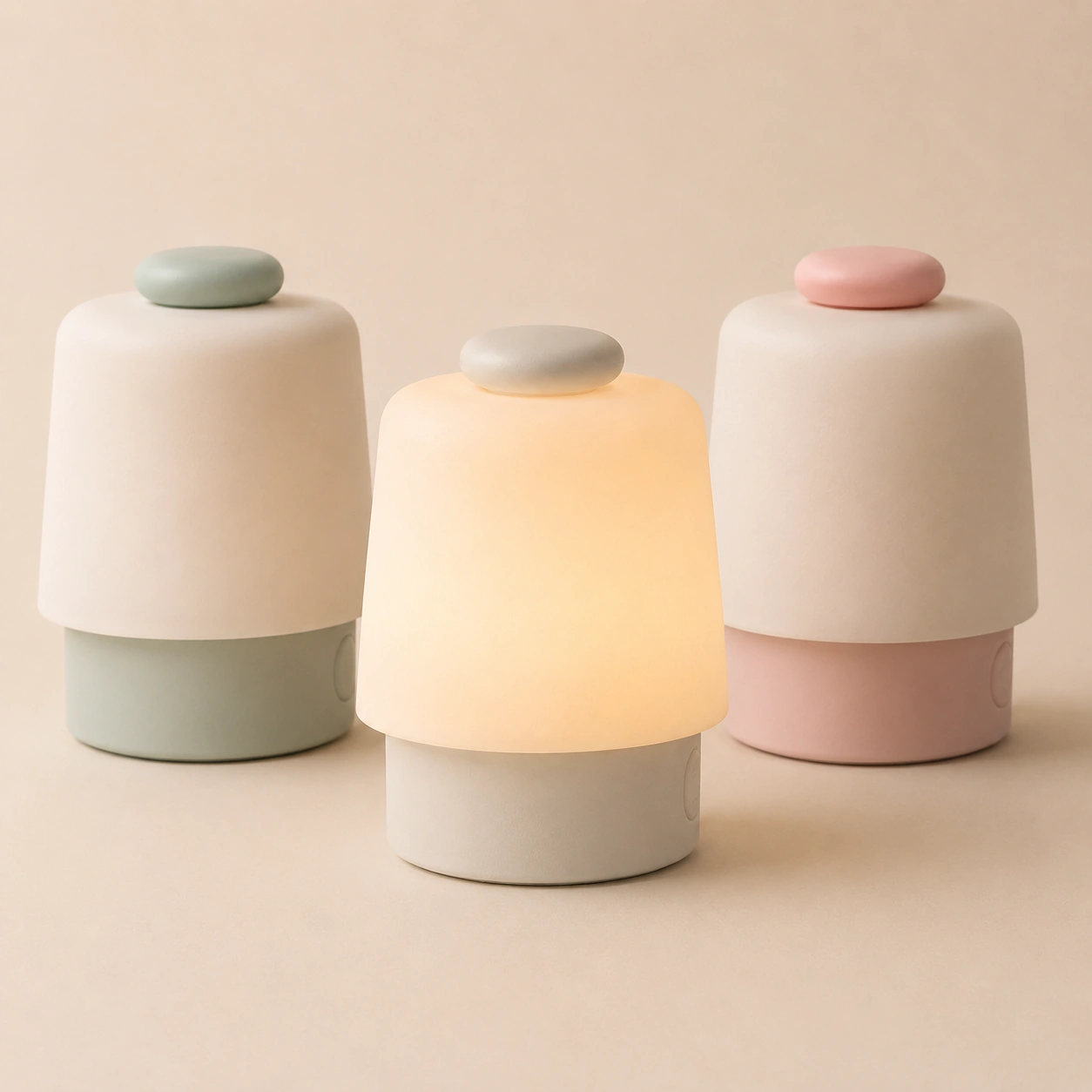 Hatch Baby simple physical controls for nighttime nursery use
