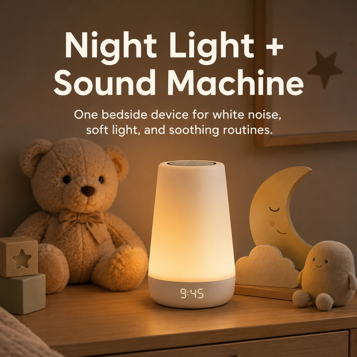 Hatch Rest+ 2nd Gen night light and sound machine setup Hatch Rest+ 2nd Gen night light and sound machine setup